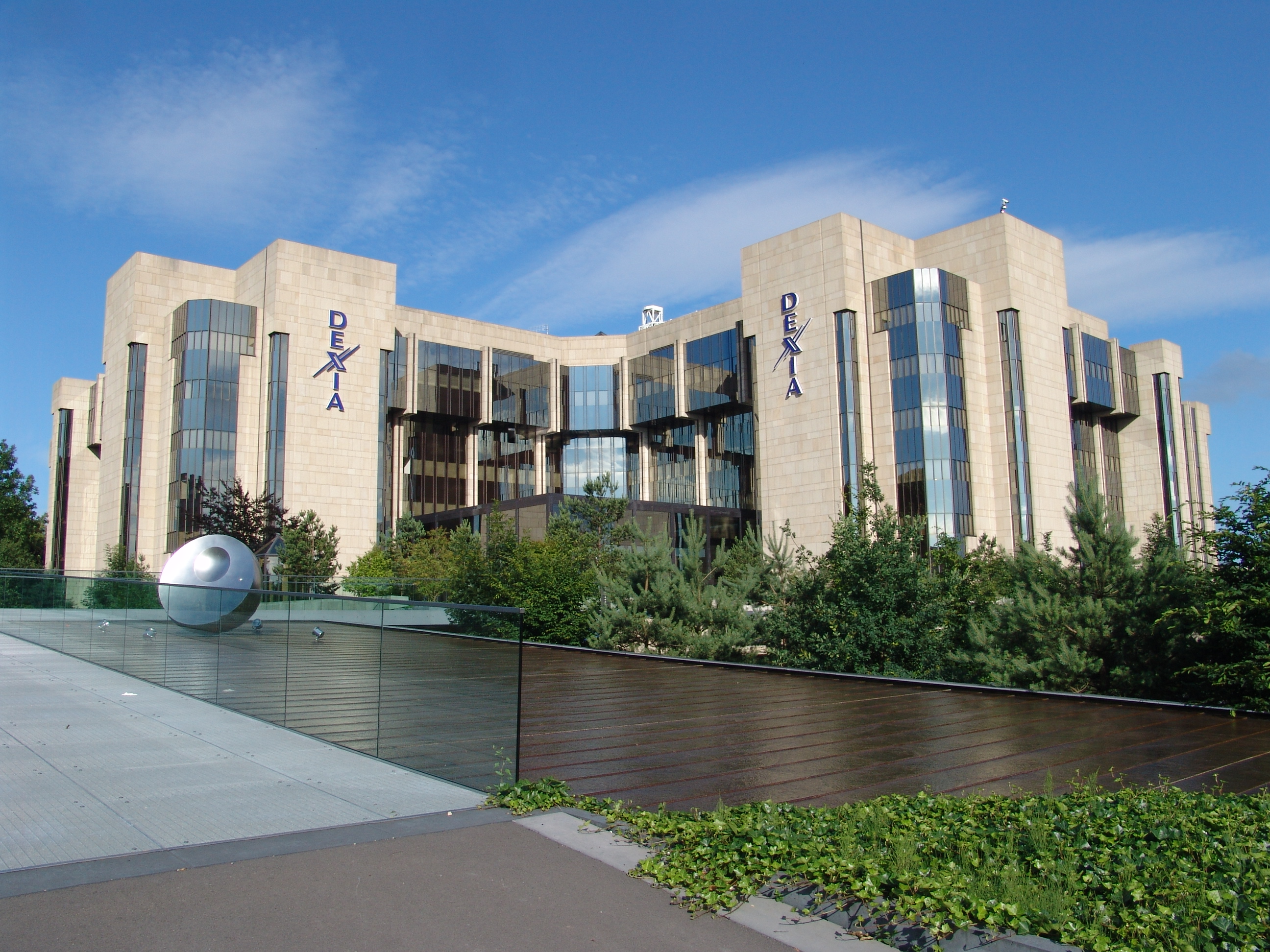 A bank building in Luxembourg