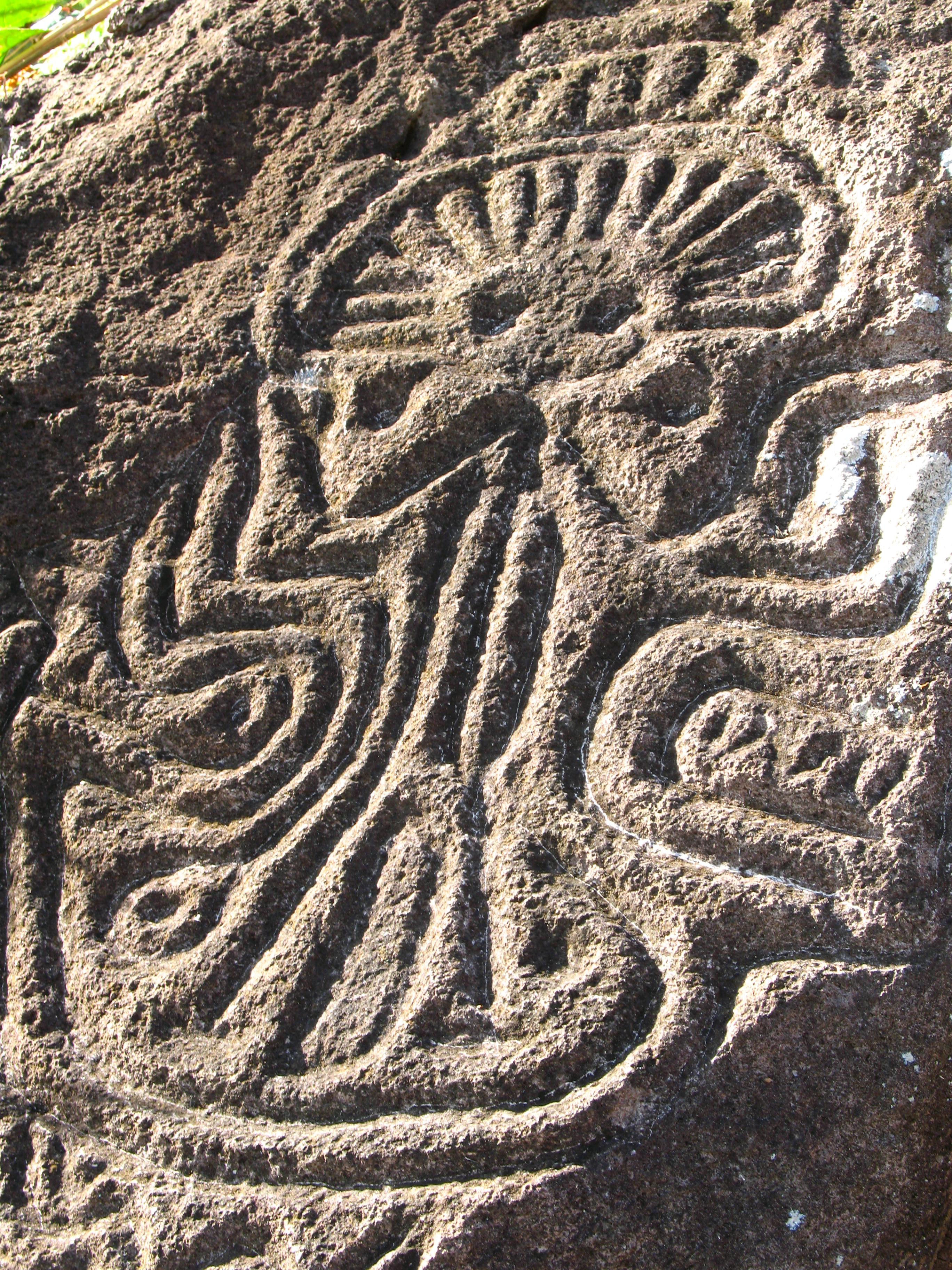 An ancient petroglyph on Ometepe Island, a testament to Nicaragua's rich pre-Columbian heritage.
