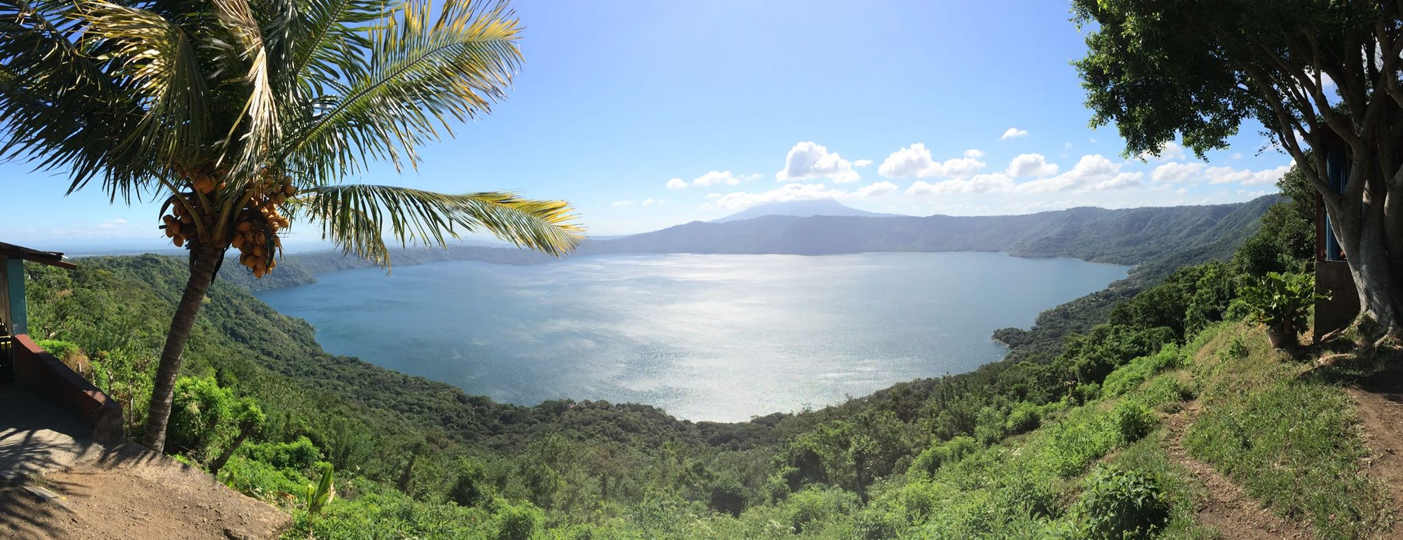 Apoyo Lagoon Natural Reserve, a crater lake and nature reserve located between the departments of Masaya and Granada, popular for ecotourism.