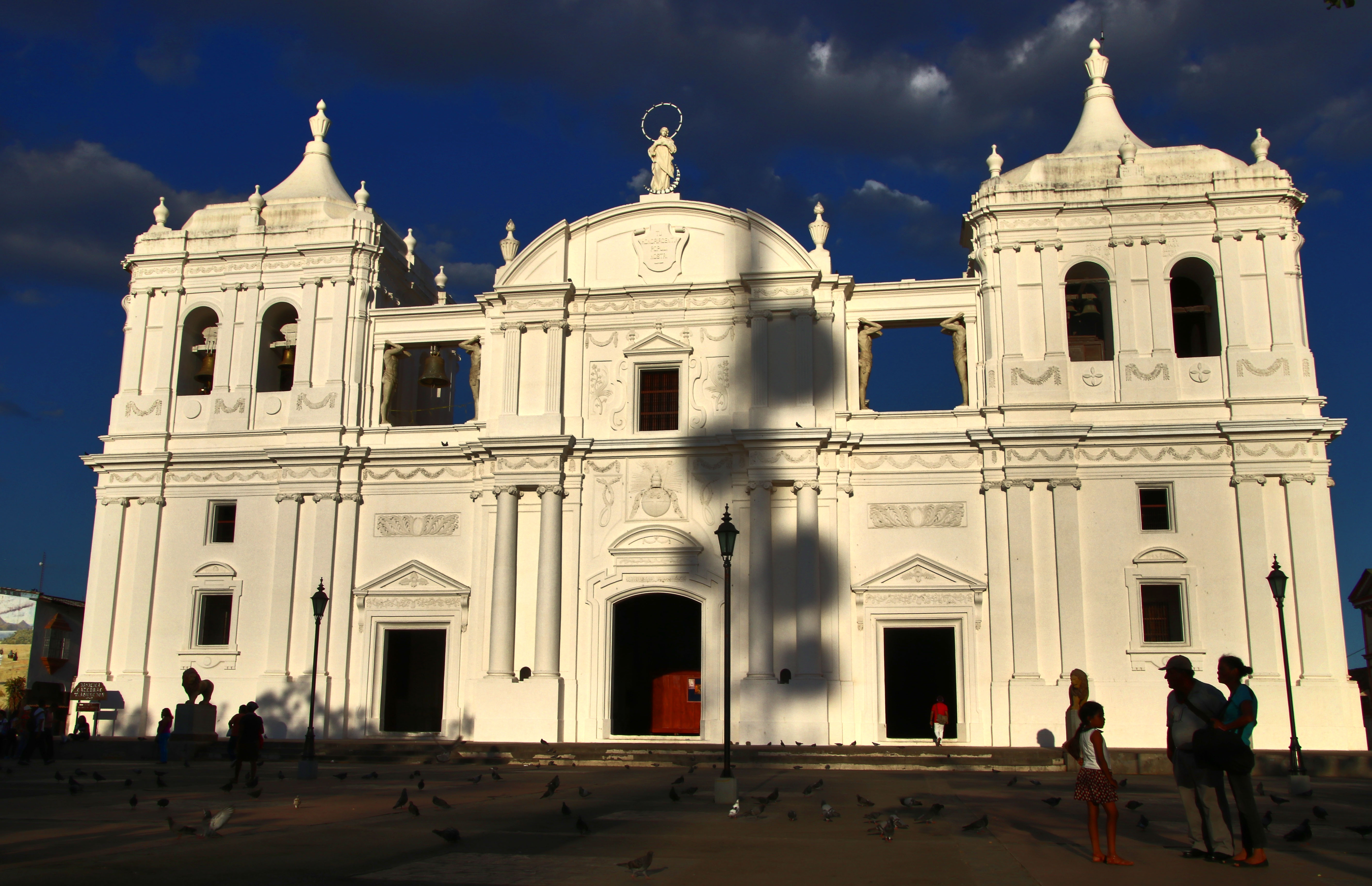León Cathedral, a UNESCO World Heritage Site and a major symbol of Roman Catholicism in Nicaragua.