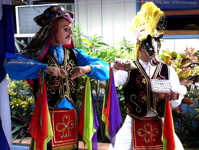 El Güegüense, a satirical drama, was the first literary work of post-Columbian Nicaragua and is regarded as one of Latin America's most distinctive colonial-era expressions and Nicaragua's signature folkloric masterpiece combining music, dance, and theatre.