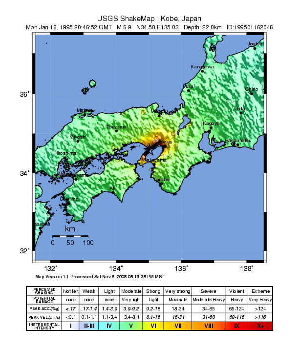 USGS ShakeMap