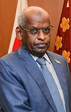 Perdana Menteri Jibuti, Abdoulkader Kamil Mohamed.