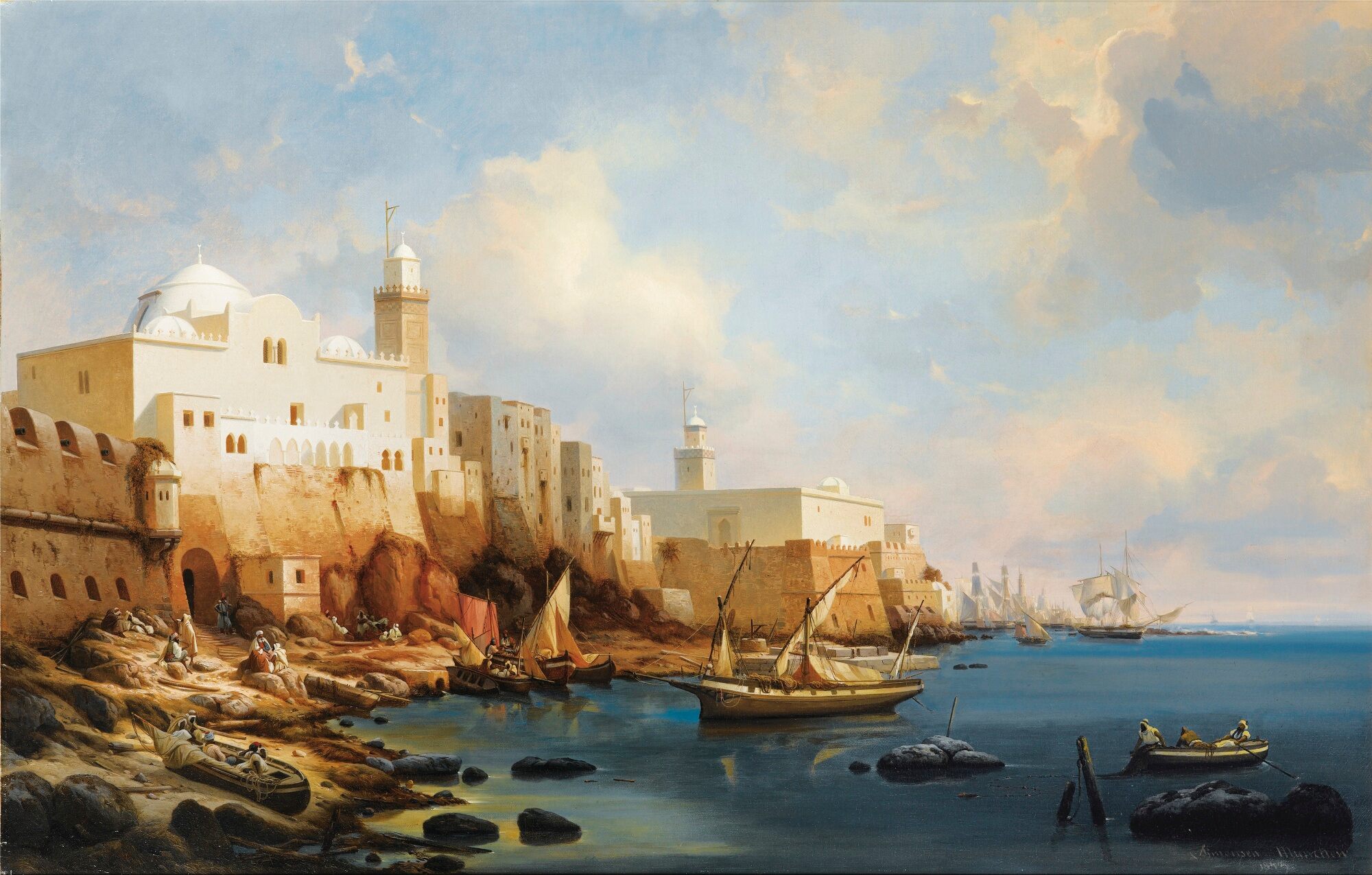 Aljir, oleh Niels Simonsen