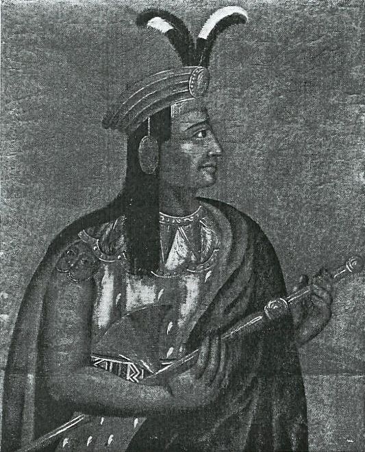 Atahualpa, the last Sapa Inca of the Inca Empire before the Spanish conquest.