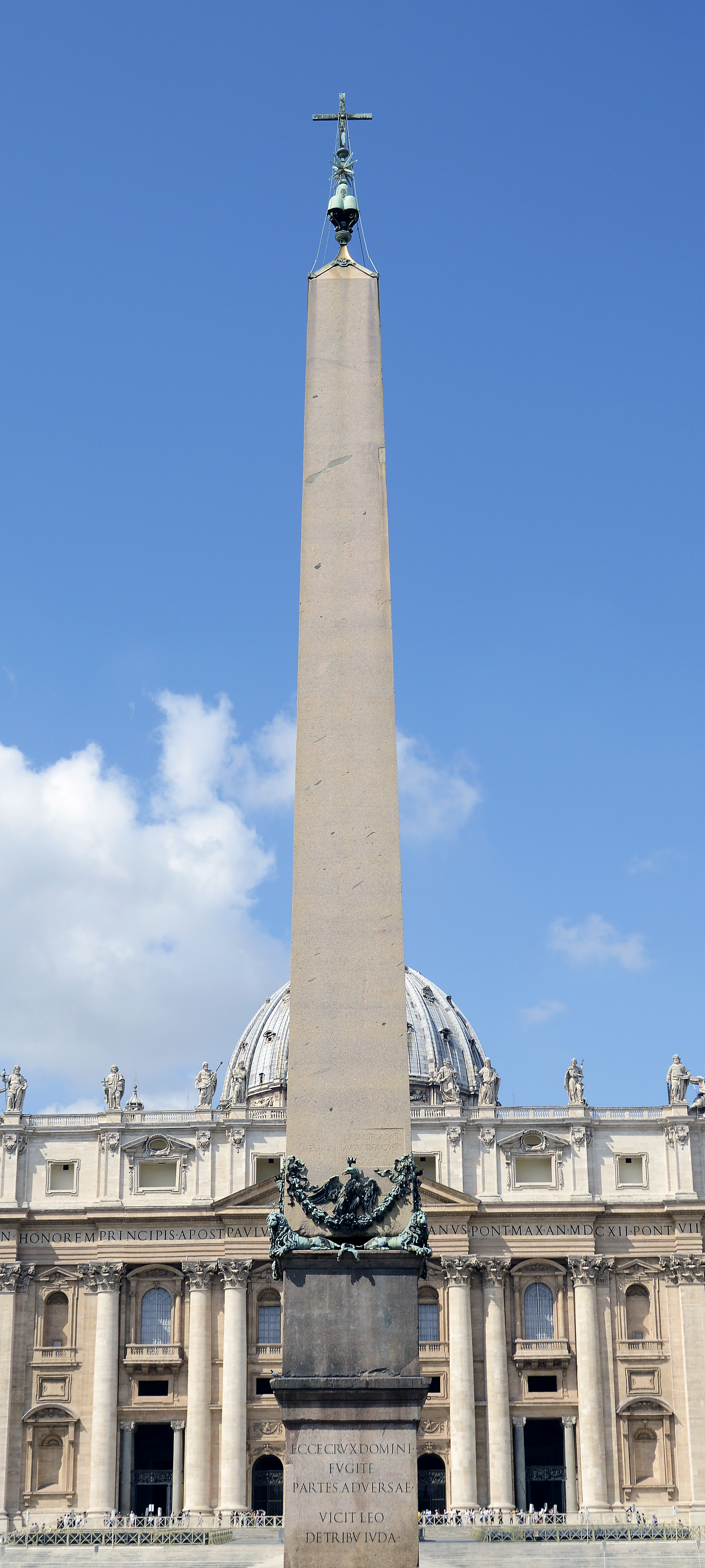 The Vatican obelisk in St. Peter's Square was brought to Rome from Egypt by Caligula.
