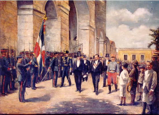 1903年に就任したアレハンドロ・ボス・イ・ヒル大統領