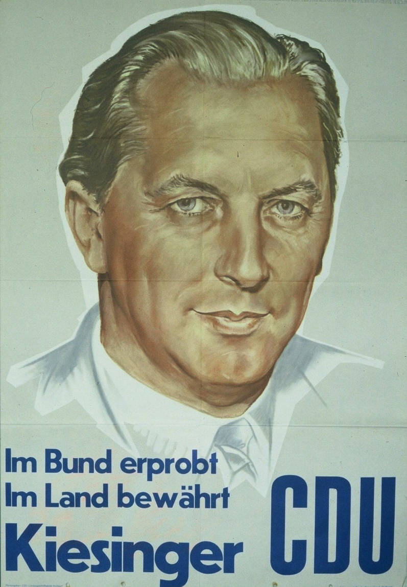 1961년 키징거의 선거 포스터