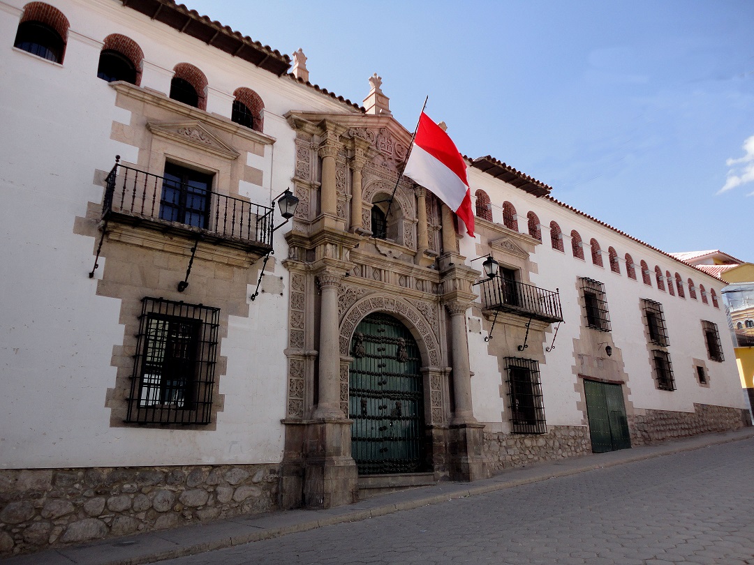 The colonial Mint (Casa de la Moneda) in Potosí, a symbol of the vast silver wealth extracted during the colonial era.