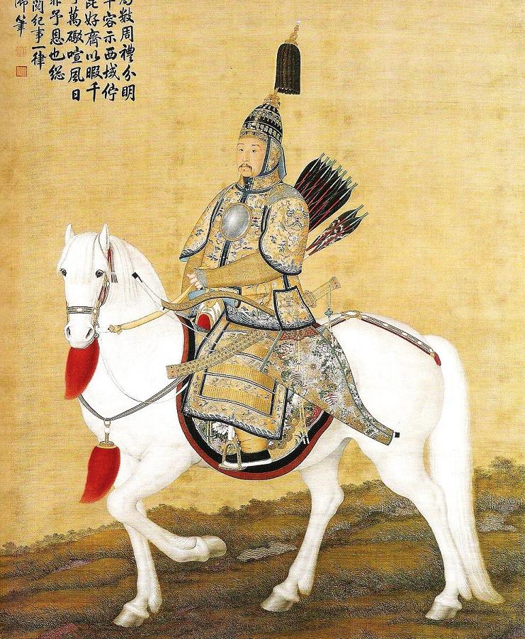 갑옷을 입은 강희제