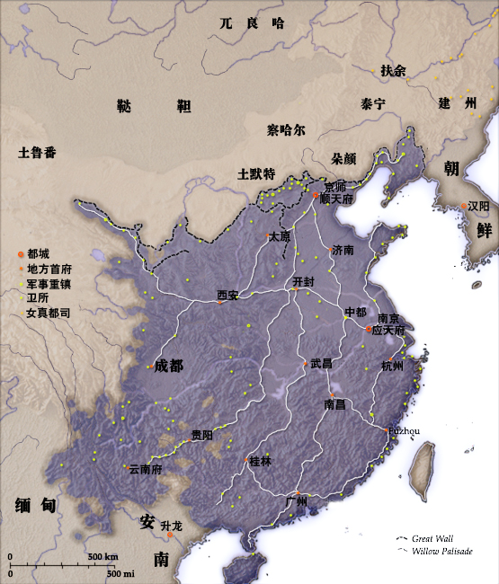 1580년 명나라