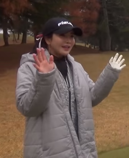 2018년 12월, '링골프' 유튜브 영상에 출연한 안신애