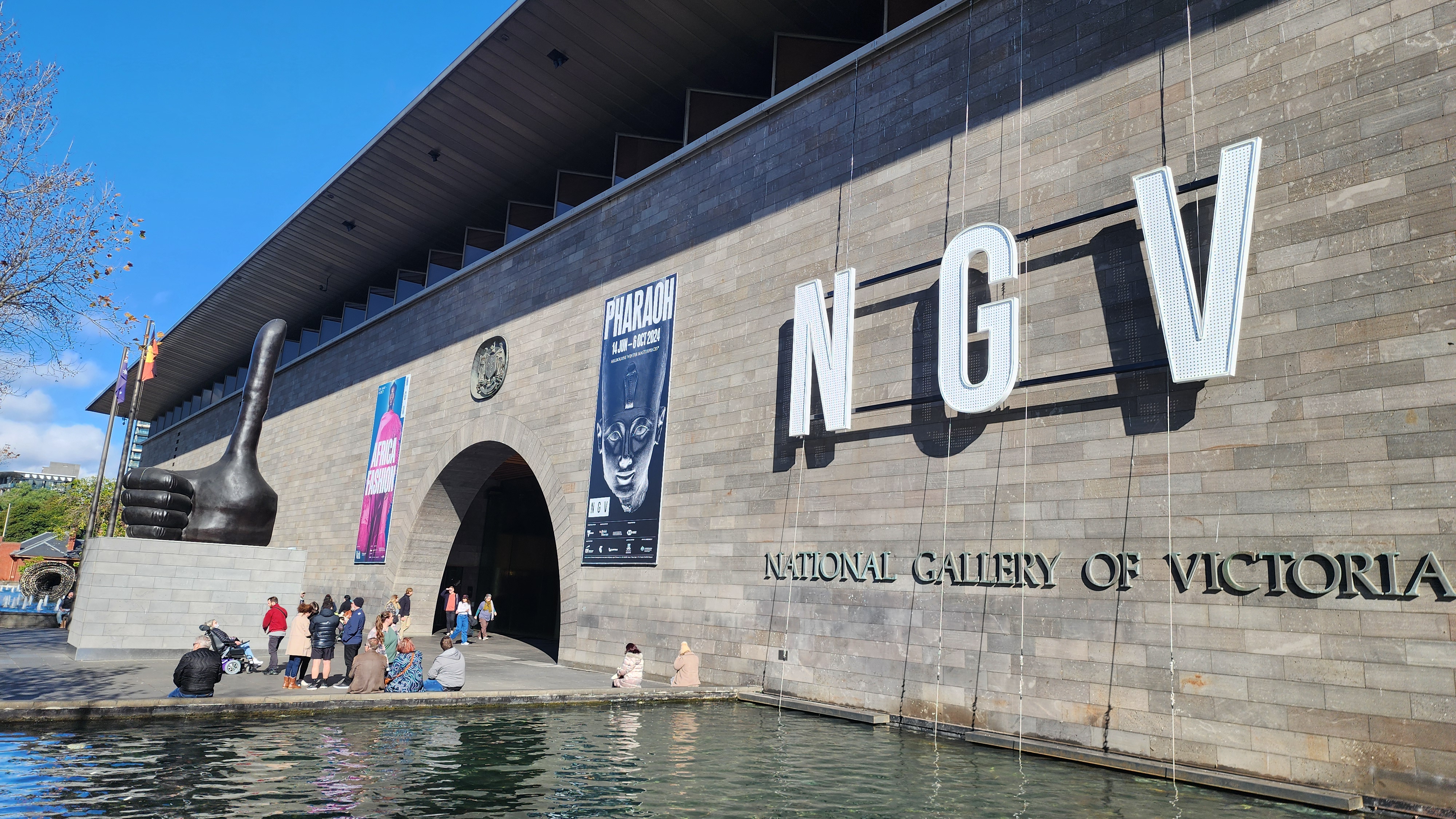 NGV 인터내셔널, 빅토리아 국립 미술관의 국제 컬렉션 소장처