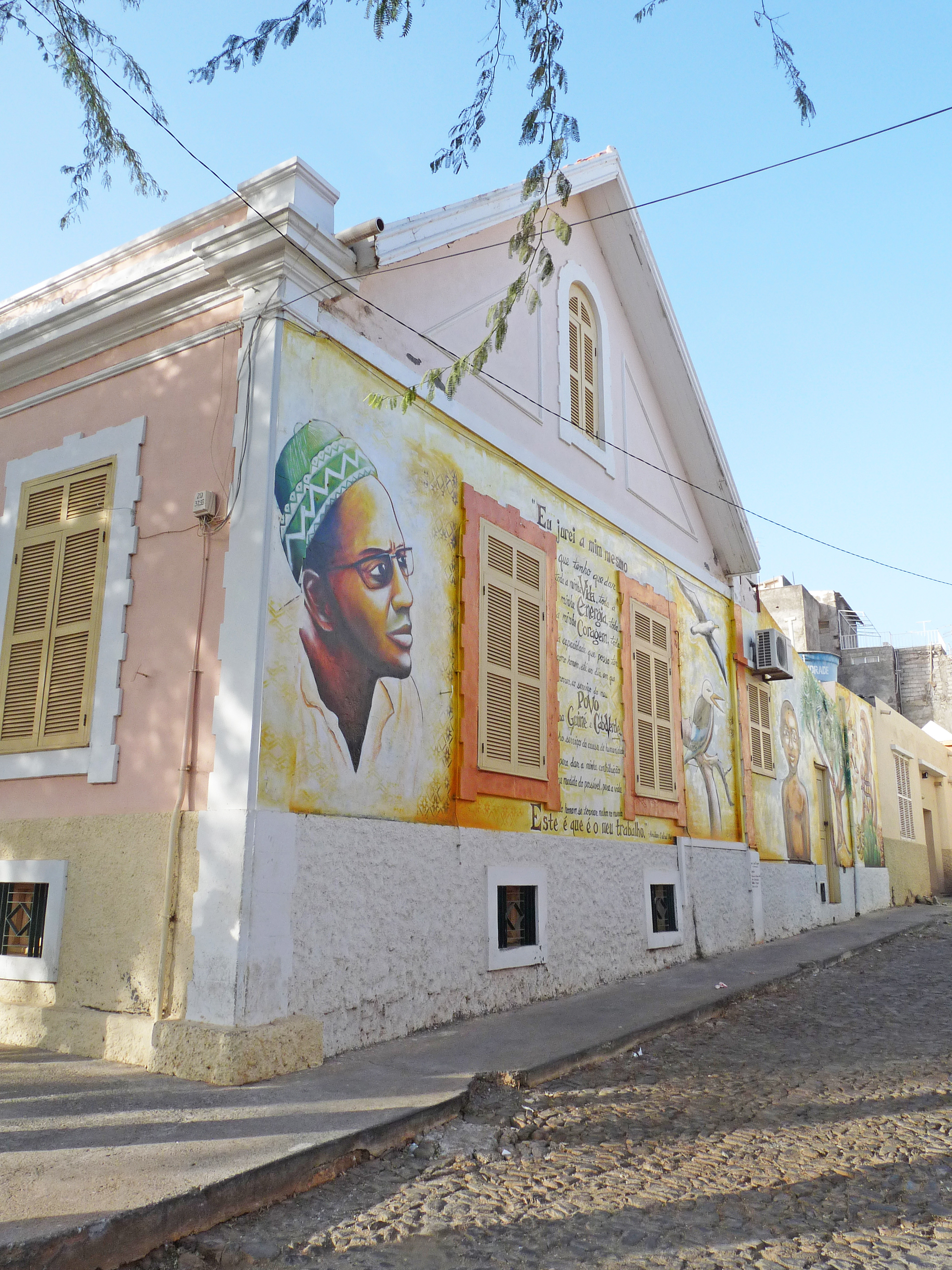 The Fundação Amílcar Cabral in Praia, a cultural institution named after the independence leader and writer.