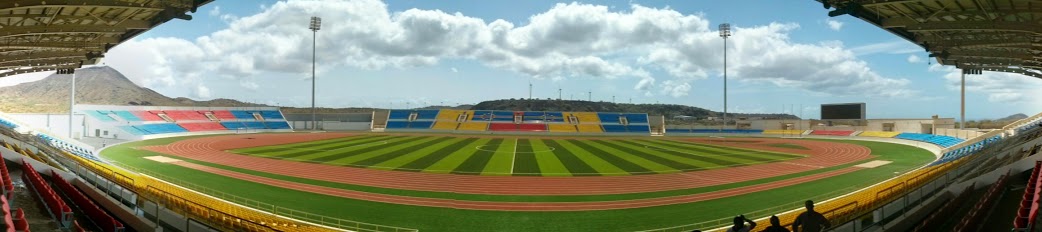 Estádio Nacional de Cabo Verde in Praia, the national stadium.