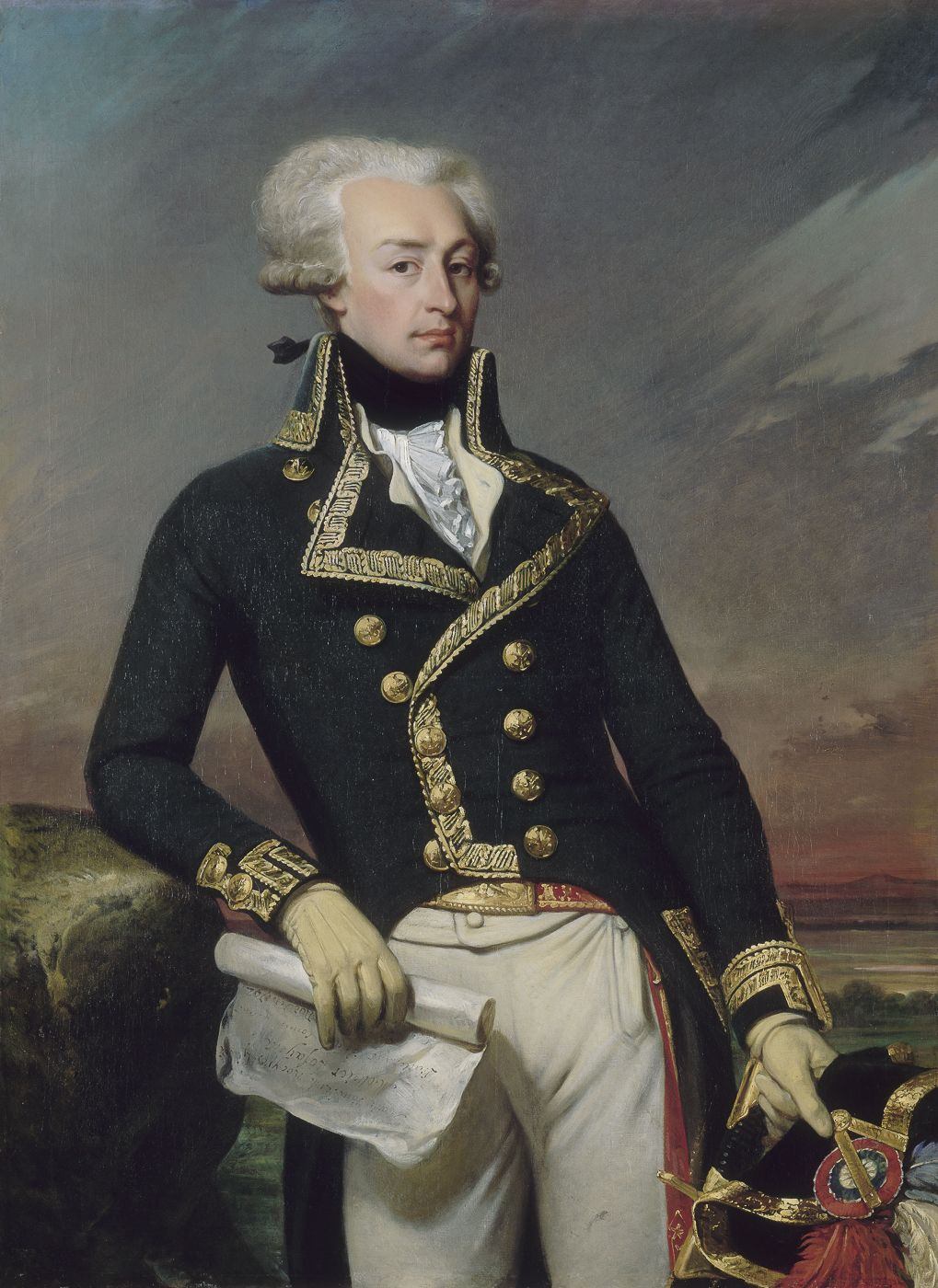 ラファイエット(1791年)、ジョゼフ＝デジレ・クール画。