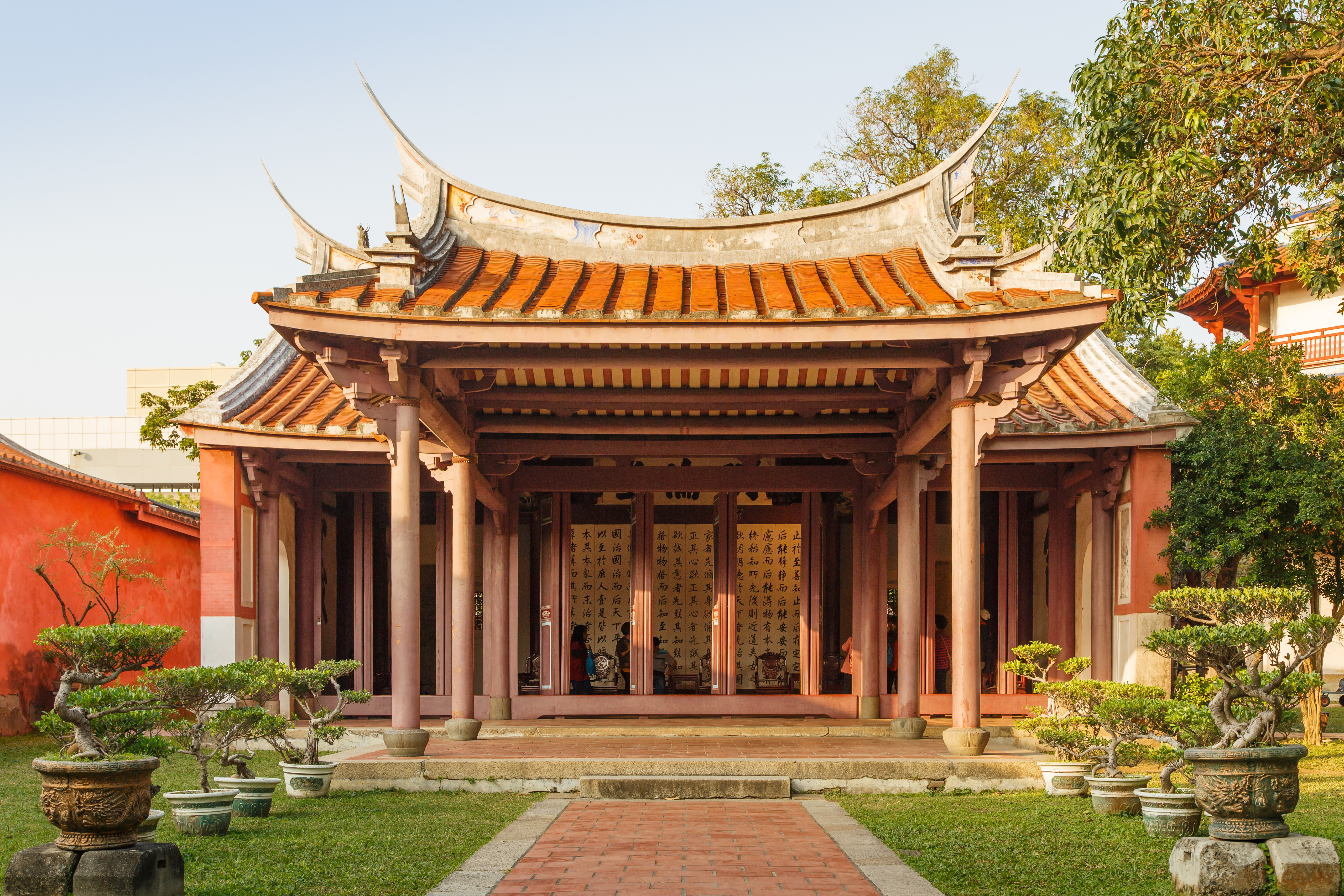 Miếu Khổng Tử Đài Nam được xây dựng năm 1665 dưới thời Vương quốc Đông Ninh.