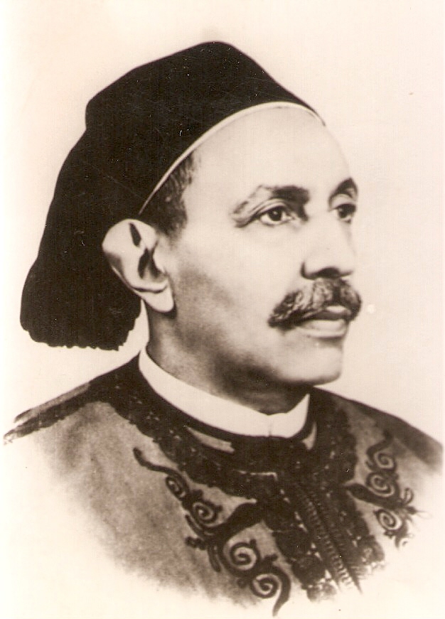 King Idris I, leader of the Senussi religious brotherhood and the first and only monarch of modern Libya.