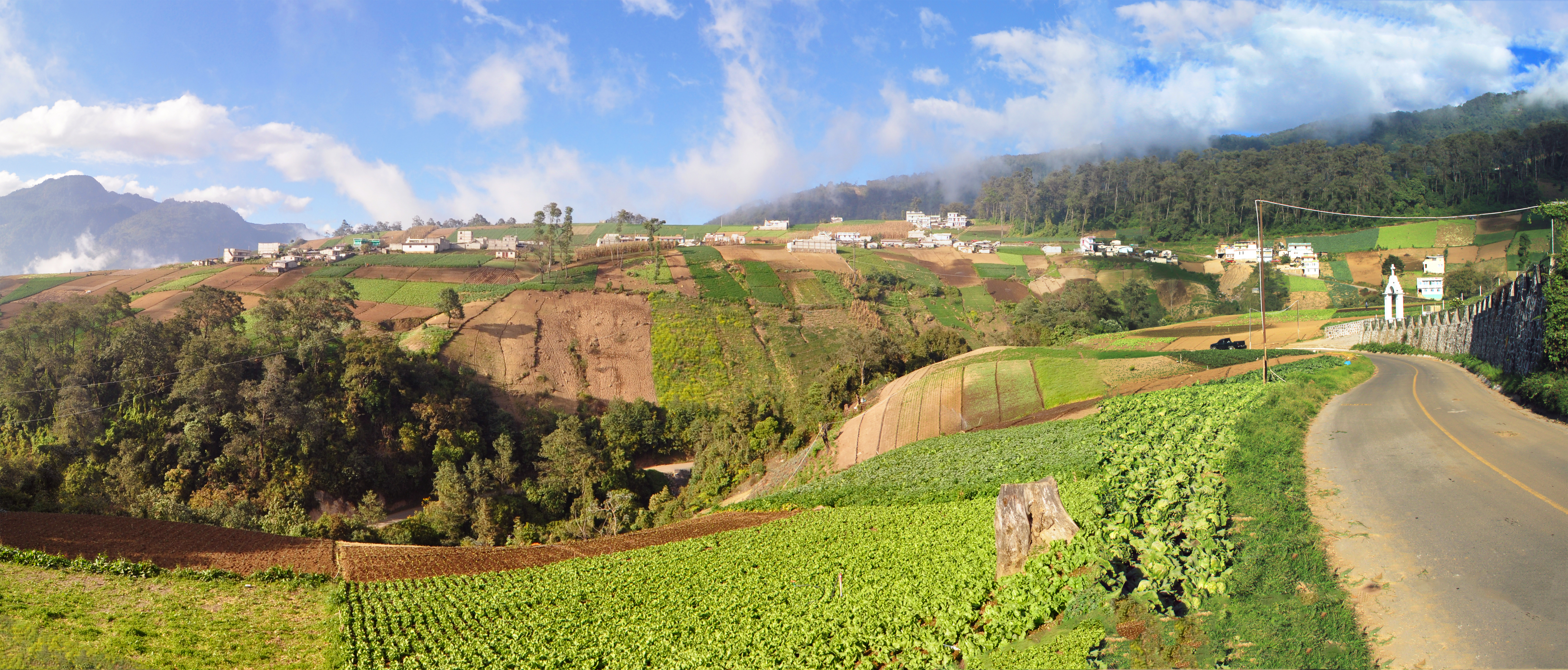 The highlands of Quetzaltenango