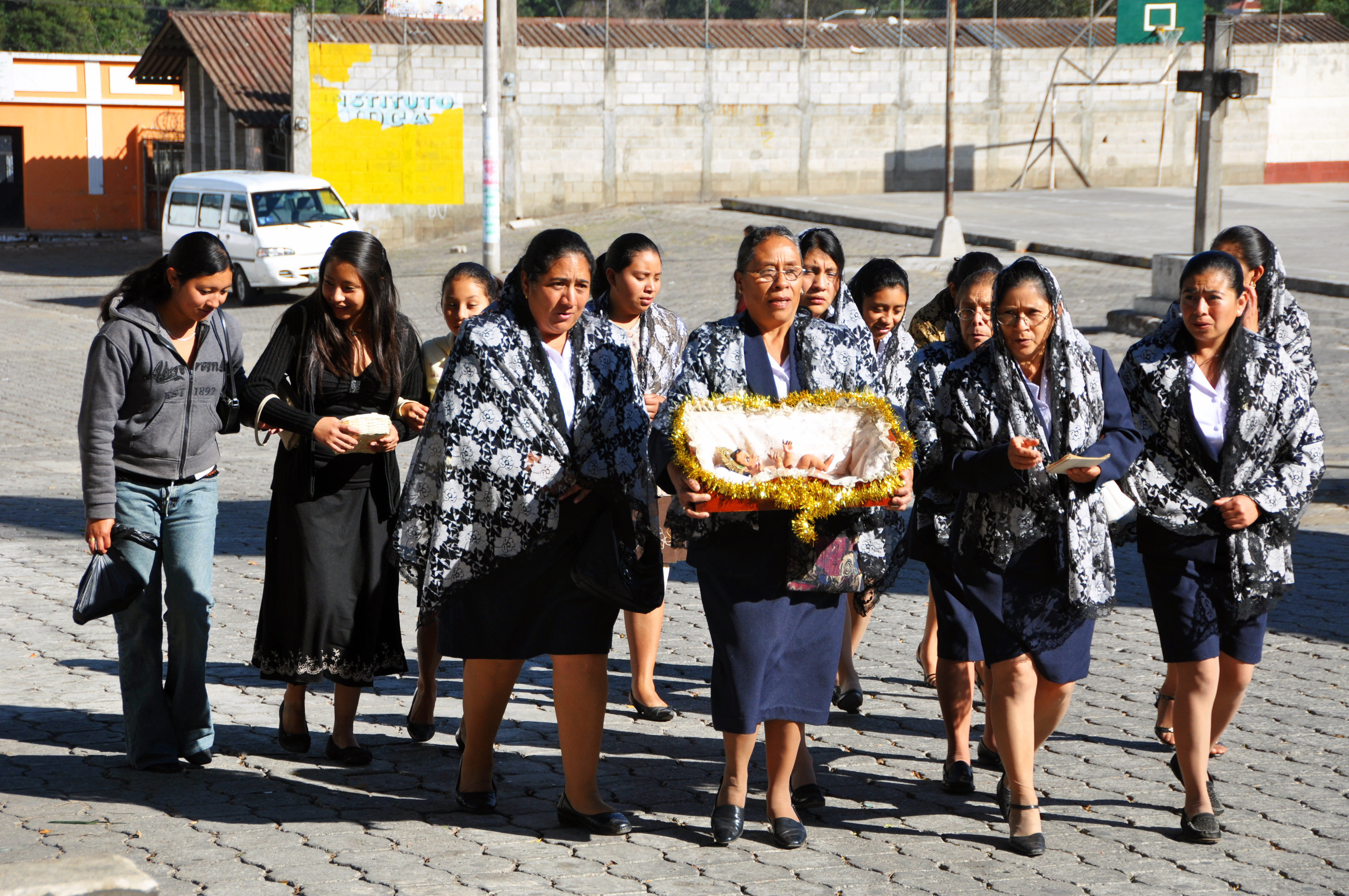 Wanita Guatemala di Antigua Guatemala