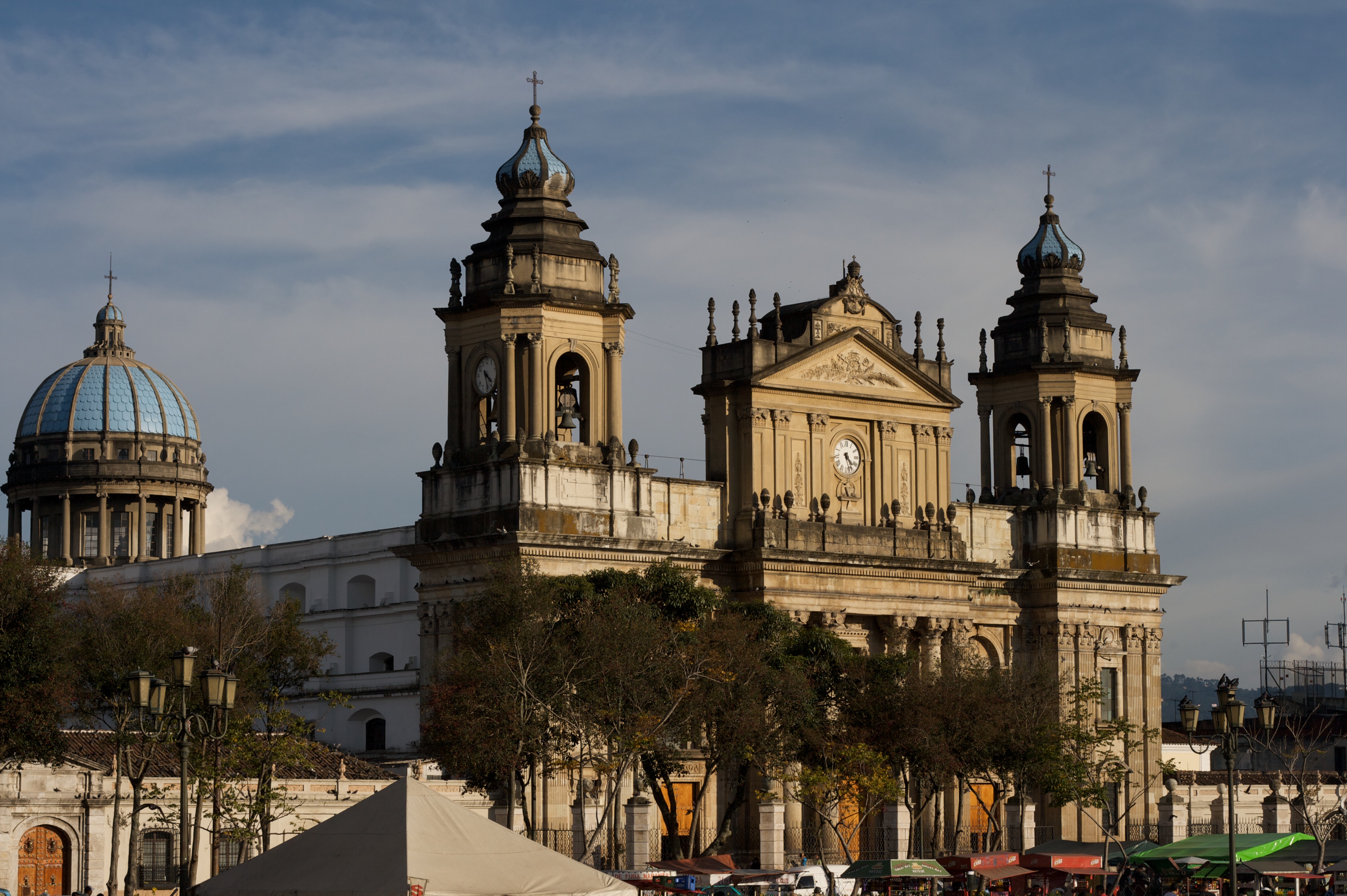 The Metropolitan Cathedral in Guatemala City