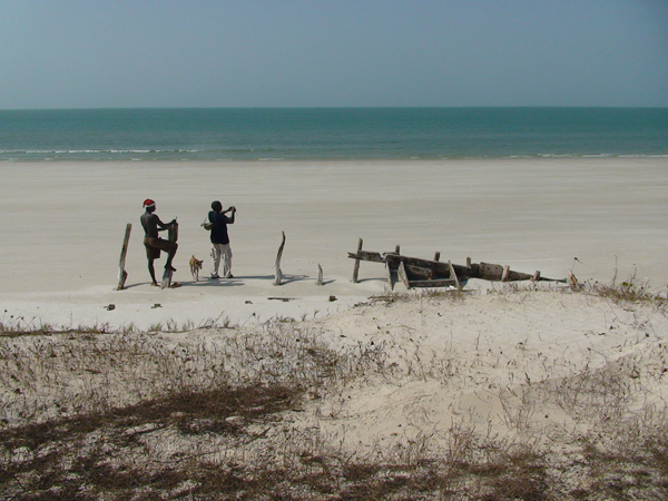 Beach on Caravela, Bissagos Islands