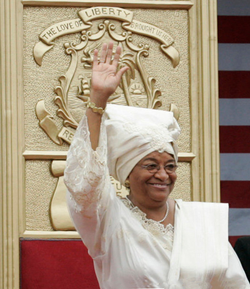 Mantan Presiden Ellen Johnson Sirleaf