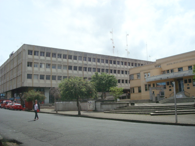 Hospital Calderón Guardia, named after Rafael Ángel Calderón Guardia, the president who instituted universal health care across the country in 1941