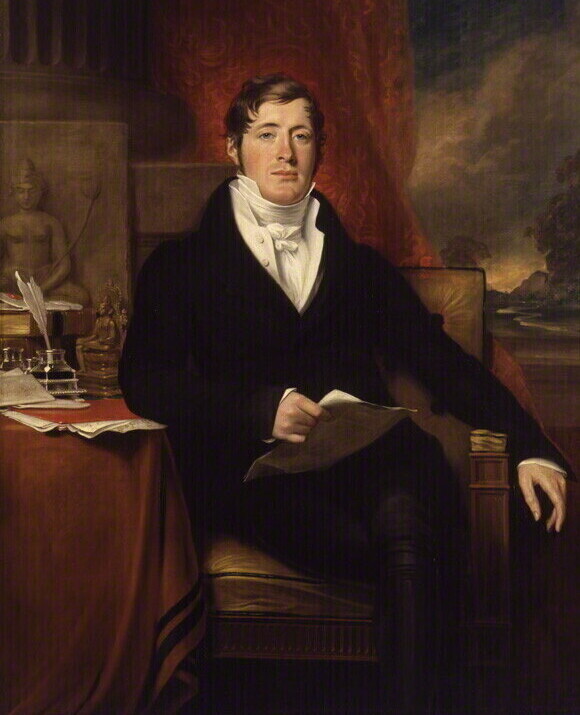 Sir Thomas Stamford Raffles, tokoh utama penjajahan British di Hindia Belanda.