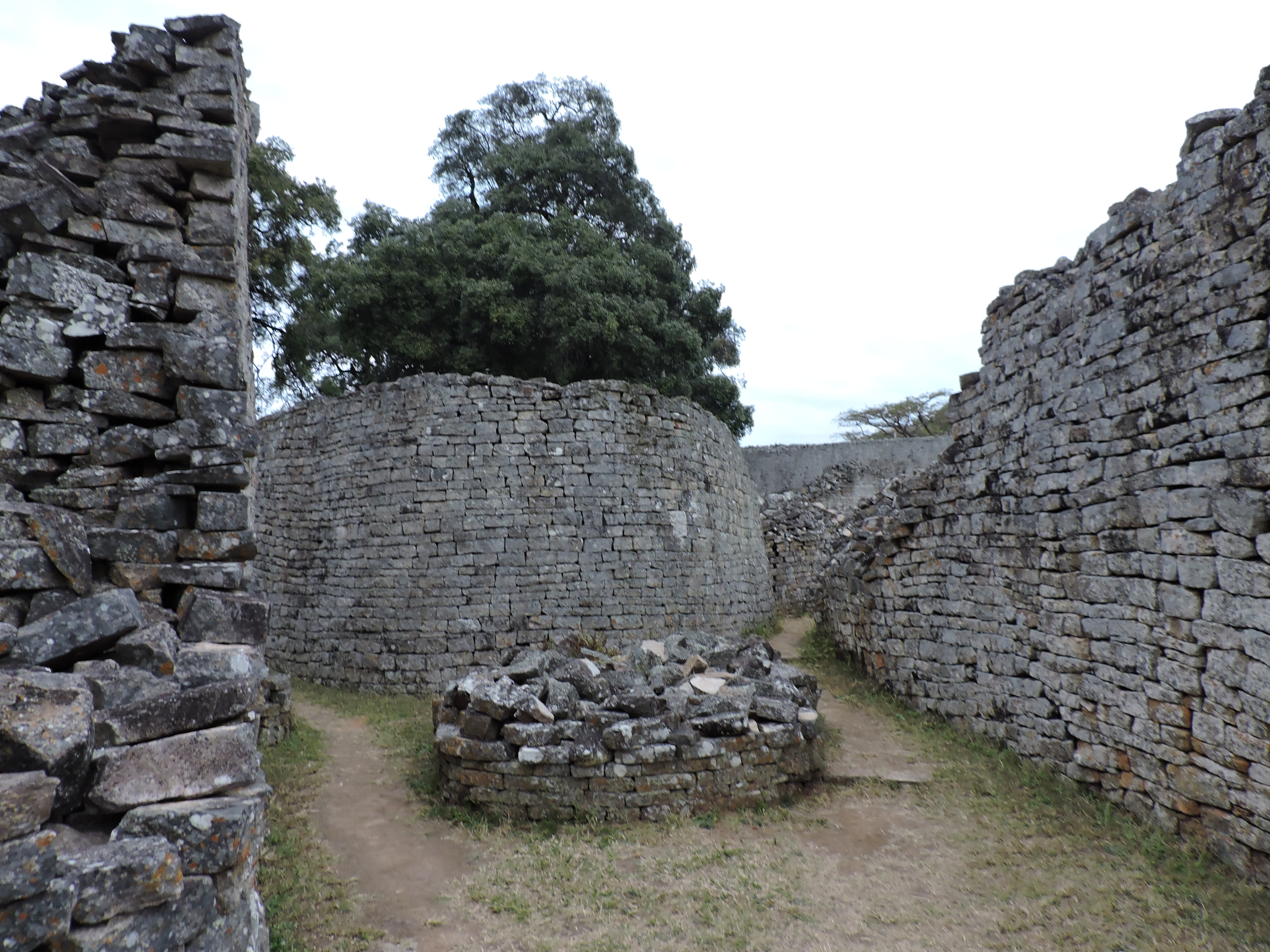 The Great Enclosure at Great Zimbabwe ruins, a UNESCO World Heritage site