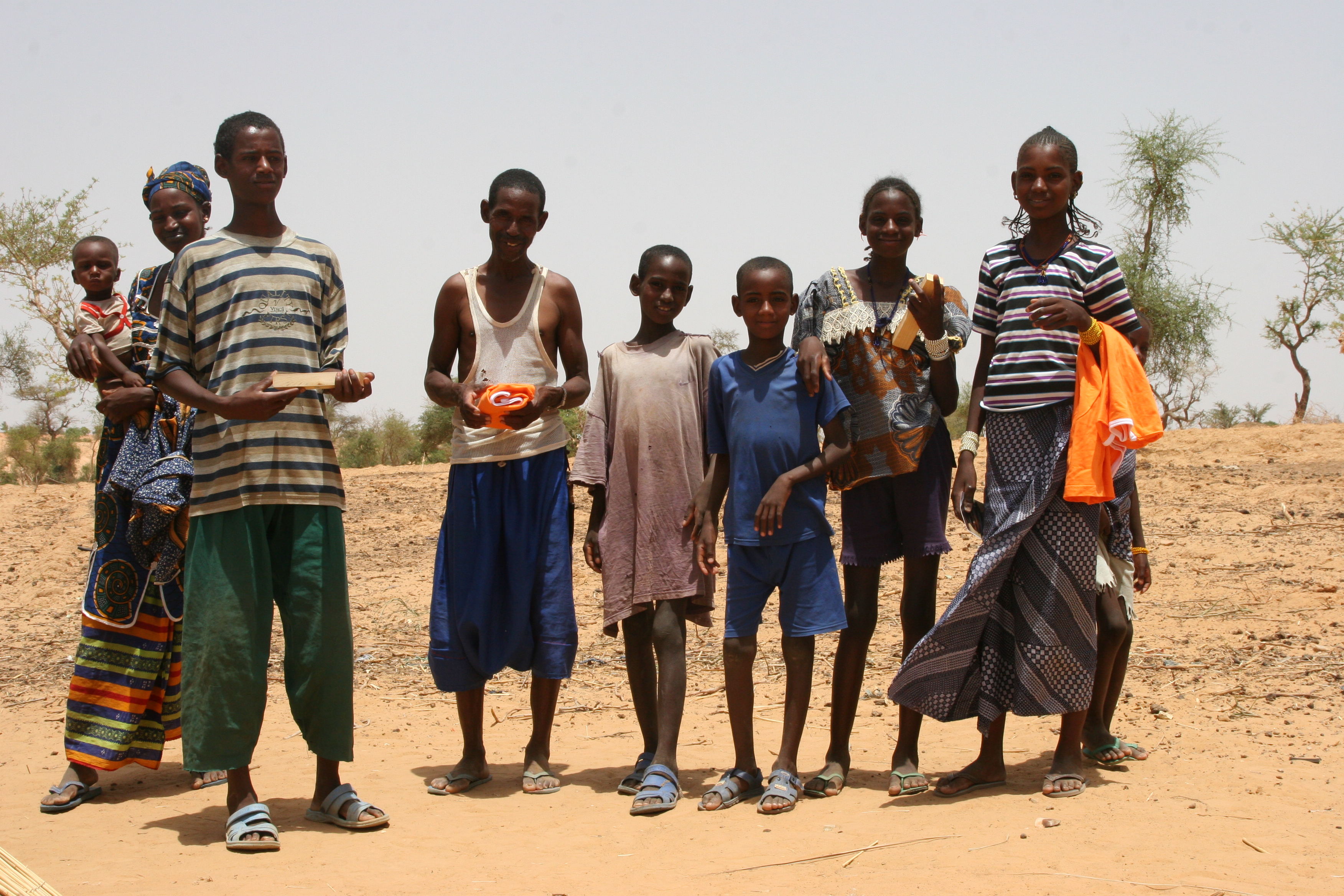 Trẻ em Fulani ở Mali, một trong nhiều nhóm dân tộc của đất nước.