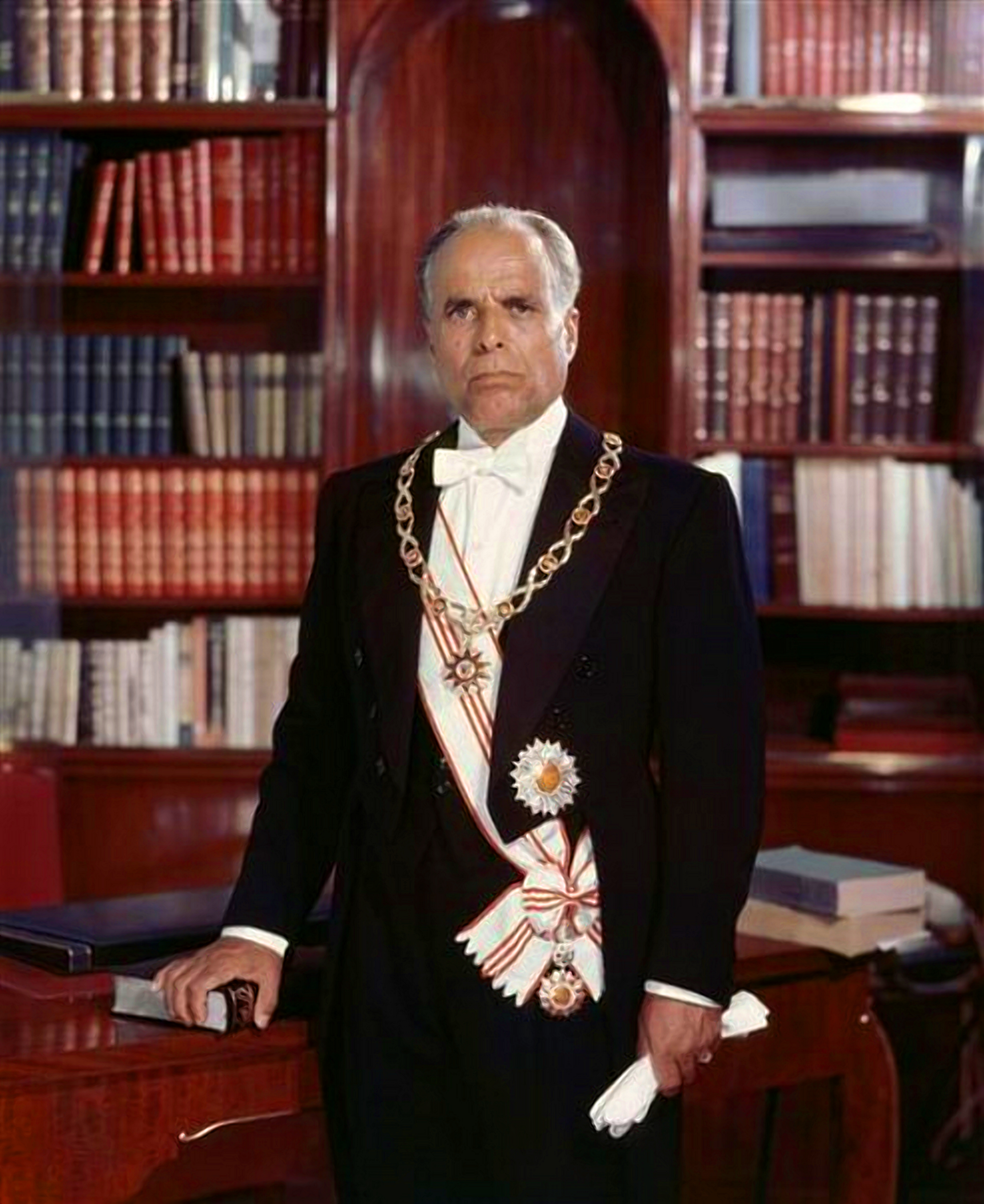 Habib Bourguiba was the first president of Tunisia, from 1957 to 1987.