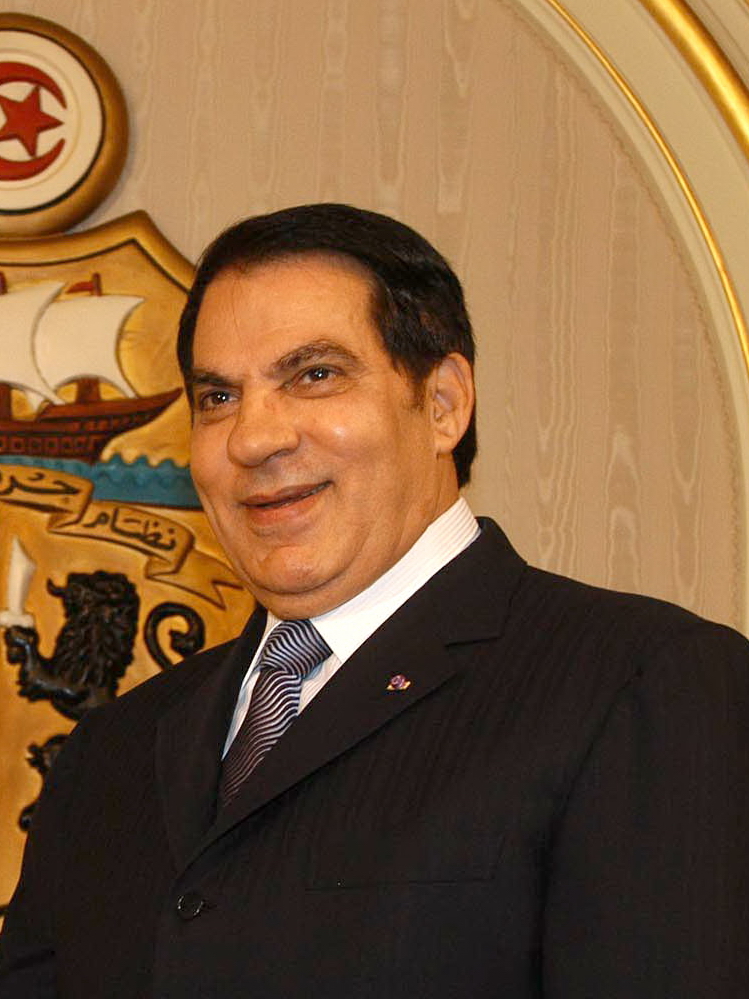 Zine El Abidine Ben Ali, president of Tunisia from 1987 to 2011.