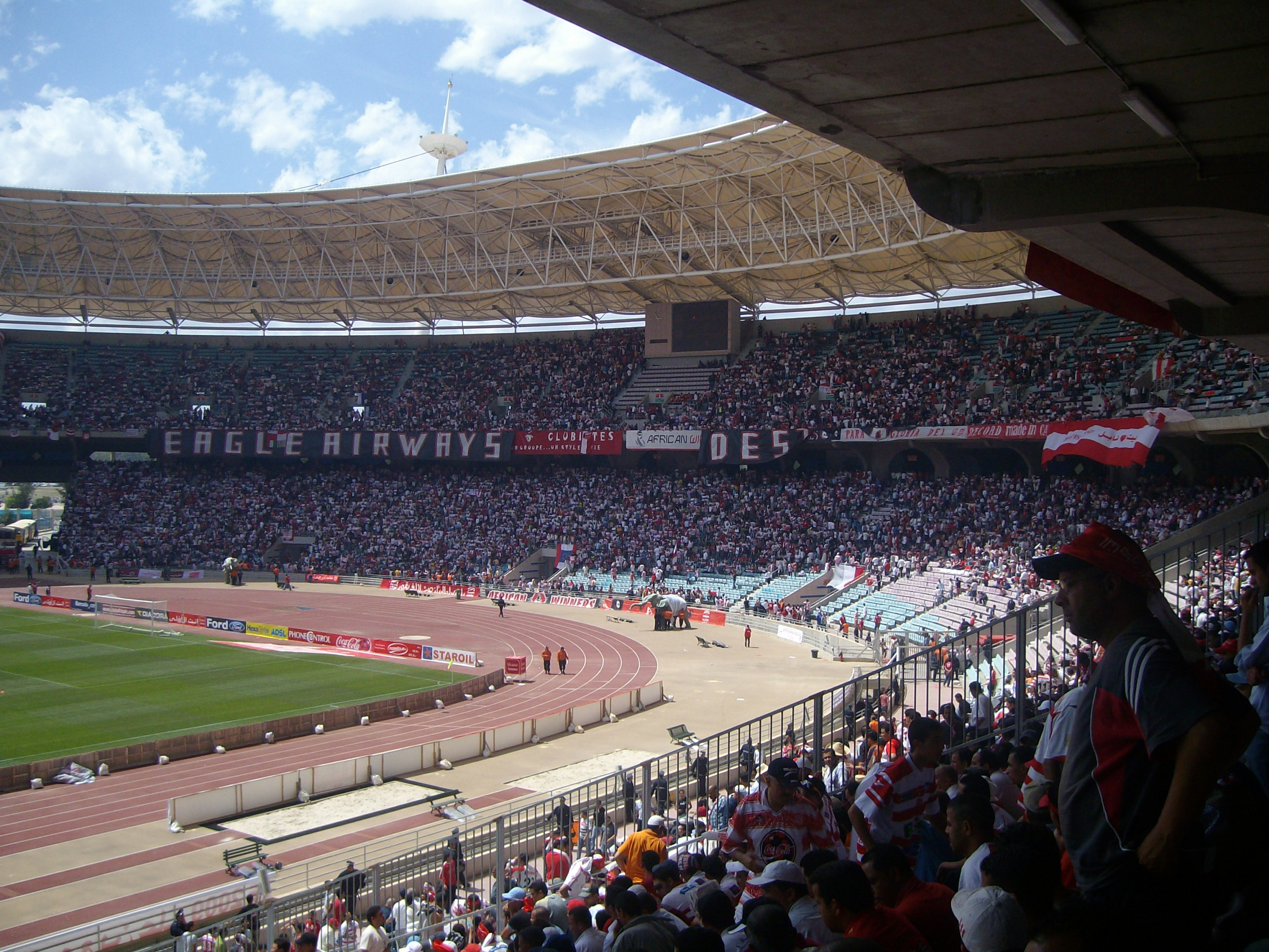 Stade Hammadi Agrebi in Radès, a major sports venue.