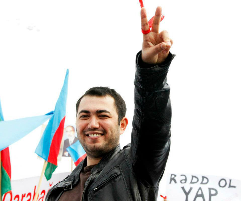 Rashadat Akhundov, co-founder of the Nida Civic Movement, was one of several youth activists imprisoned in Azerbaijan. His case highlighted concerns about freedom of assembly and expression.