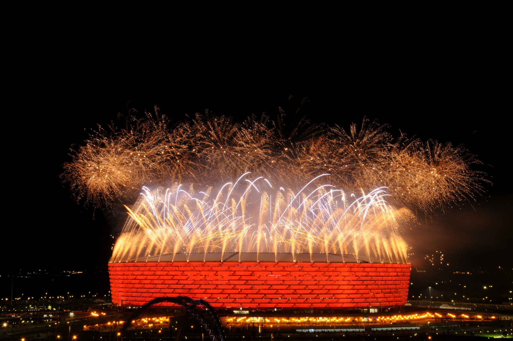 Baku National Stadium was used for the first European Games in June 2015 and other major international sports events.