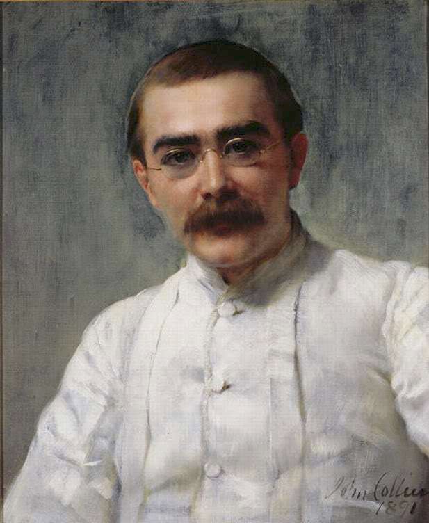 Chân dung Kipling của John Collier, khoảng năm 1891