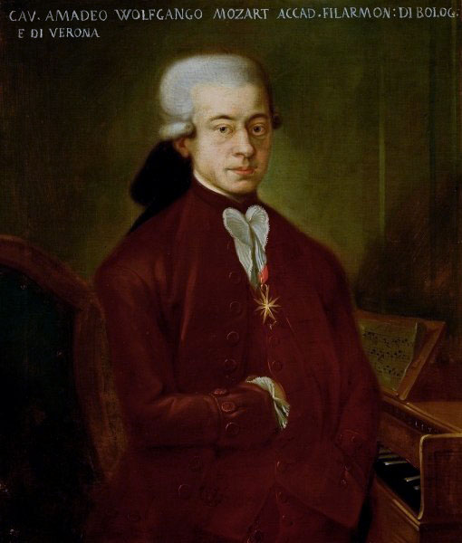 젊은 작곡가, 1777년 소실된 그림의 복사본