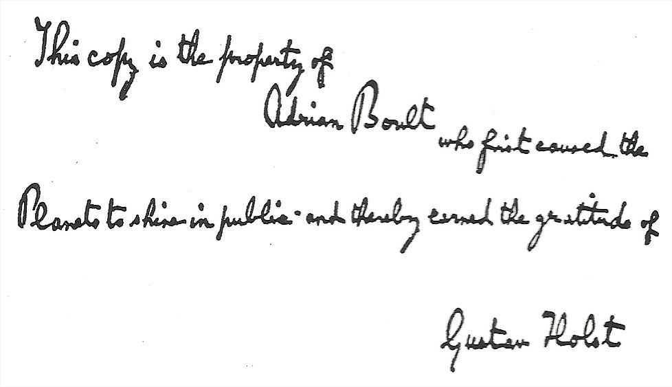 Handwritten inscription: 