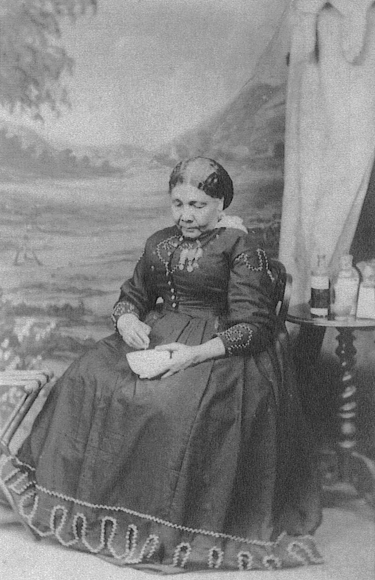 シーコールの現存する2枚の肖像写真のうちの1枚(ロンドン、1873年頃)