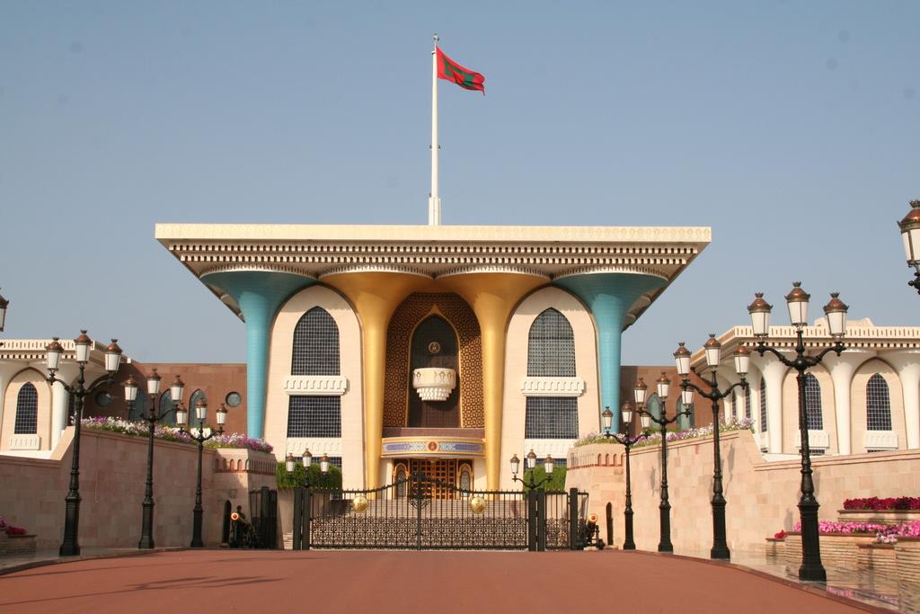 พระราชวังอัลอลาม (Al Alam Palace) ของสุลต่านในย่านเมืองเก่ามัสกัต