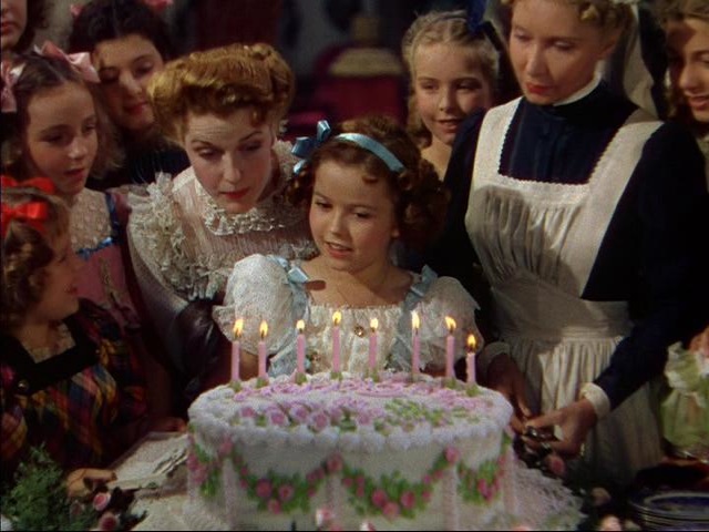 映画『テンプルちゃんの小公女』(1939年)の一場面
