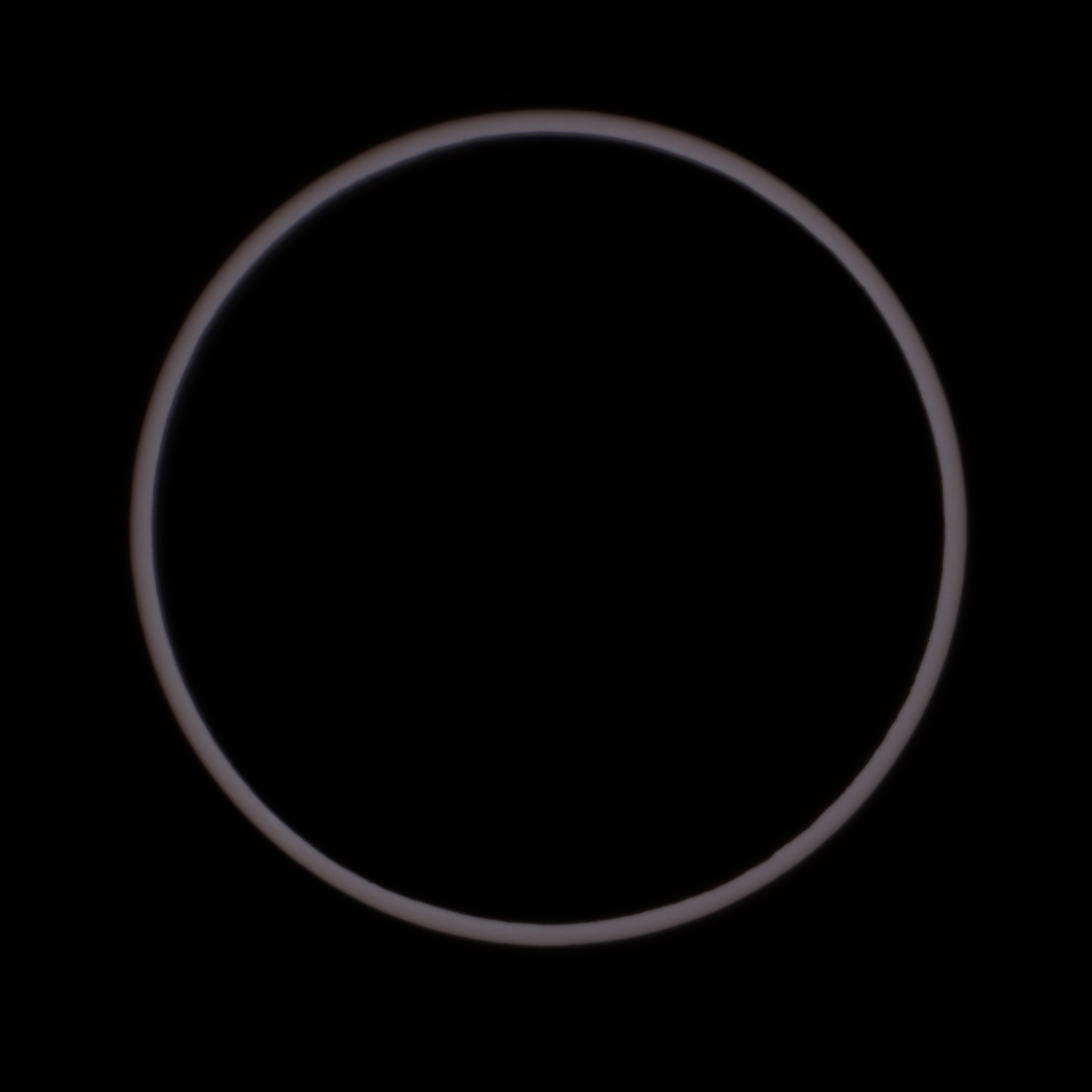 2023년 10월 14일 미국 뉴멕시코주 홉스 고리 일식