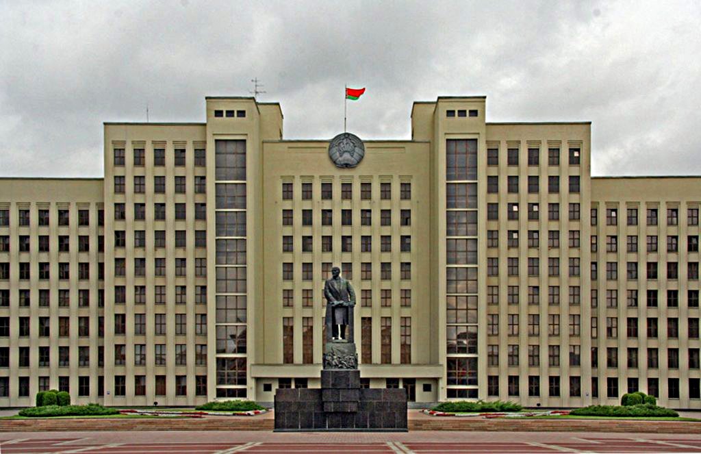 Government House, Minsk, housing the National Assembly.