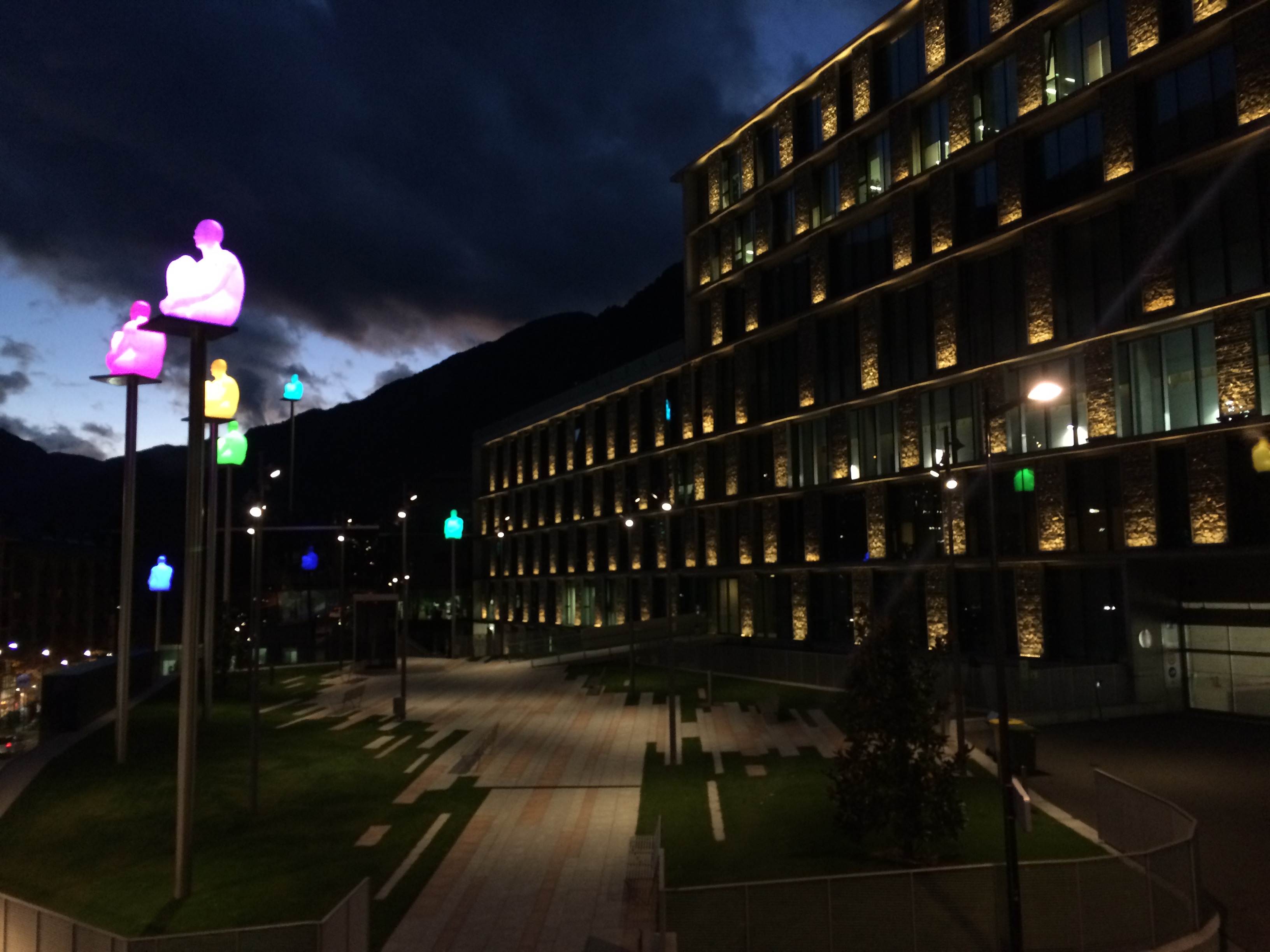 Pusat pemerintahan di Andorra la Vella