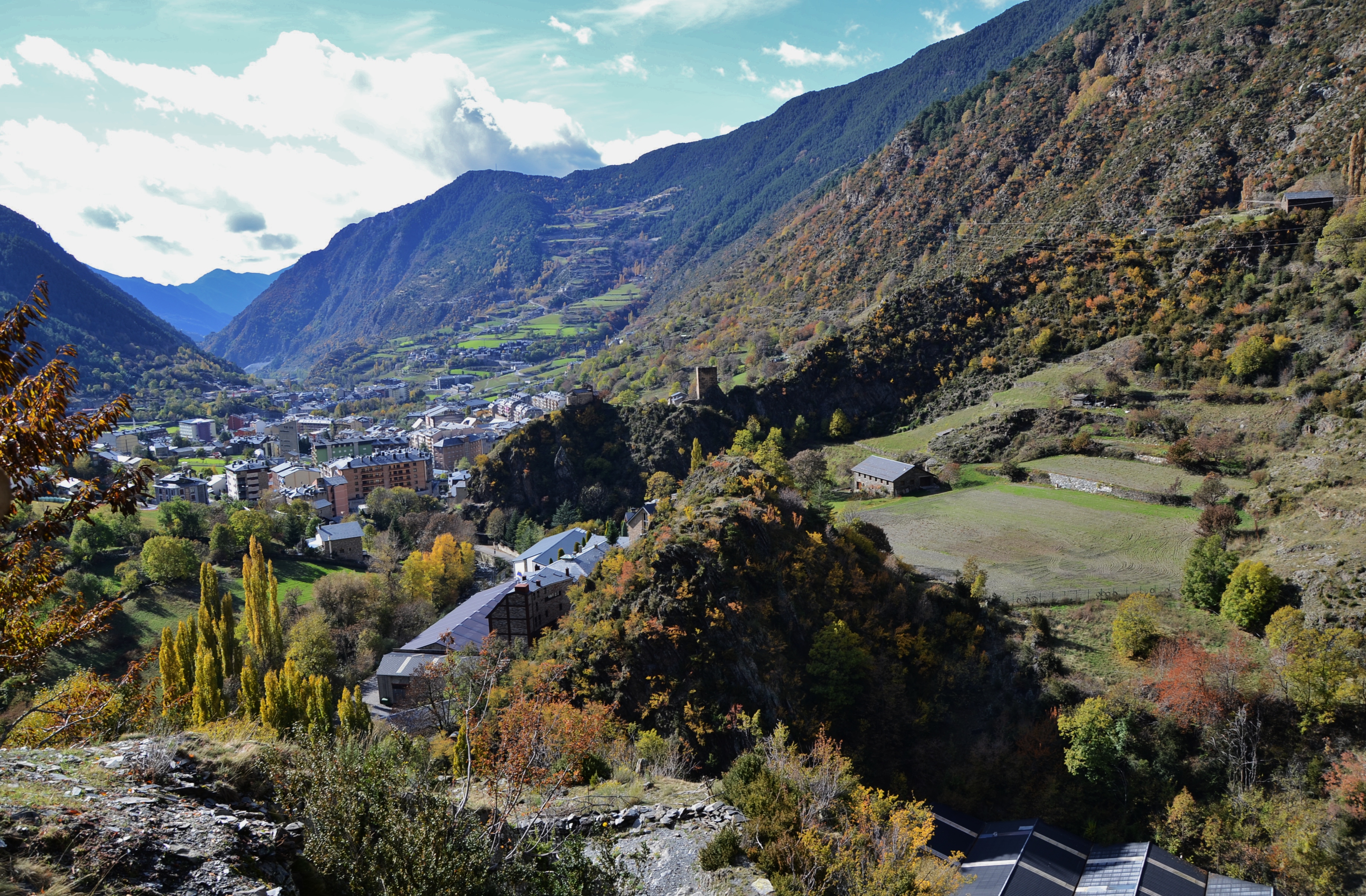 Kota Encamp, dilihat dari Vall dels Cortals