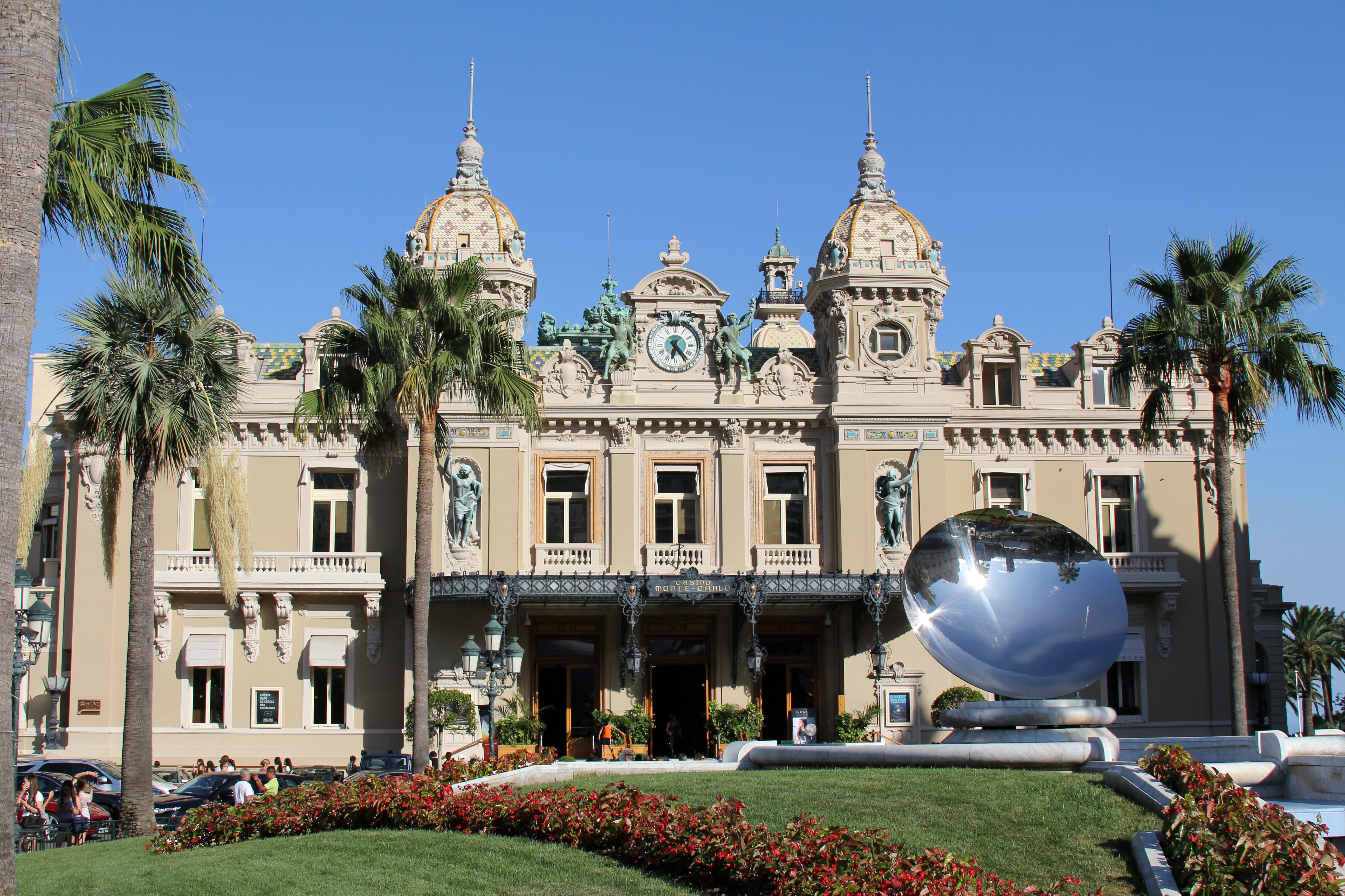 The Monte Carlo Casino, an iconic landmark and a historic driver of Monaco's economy.