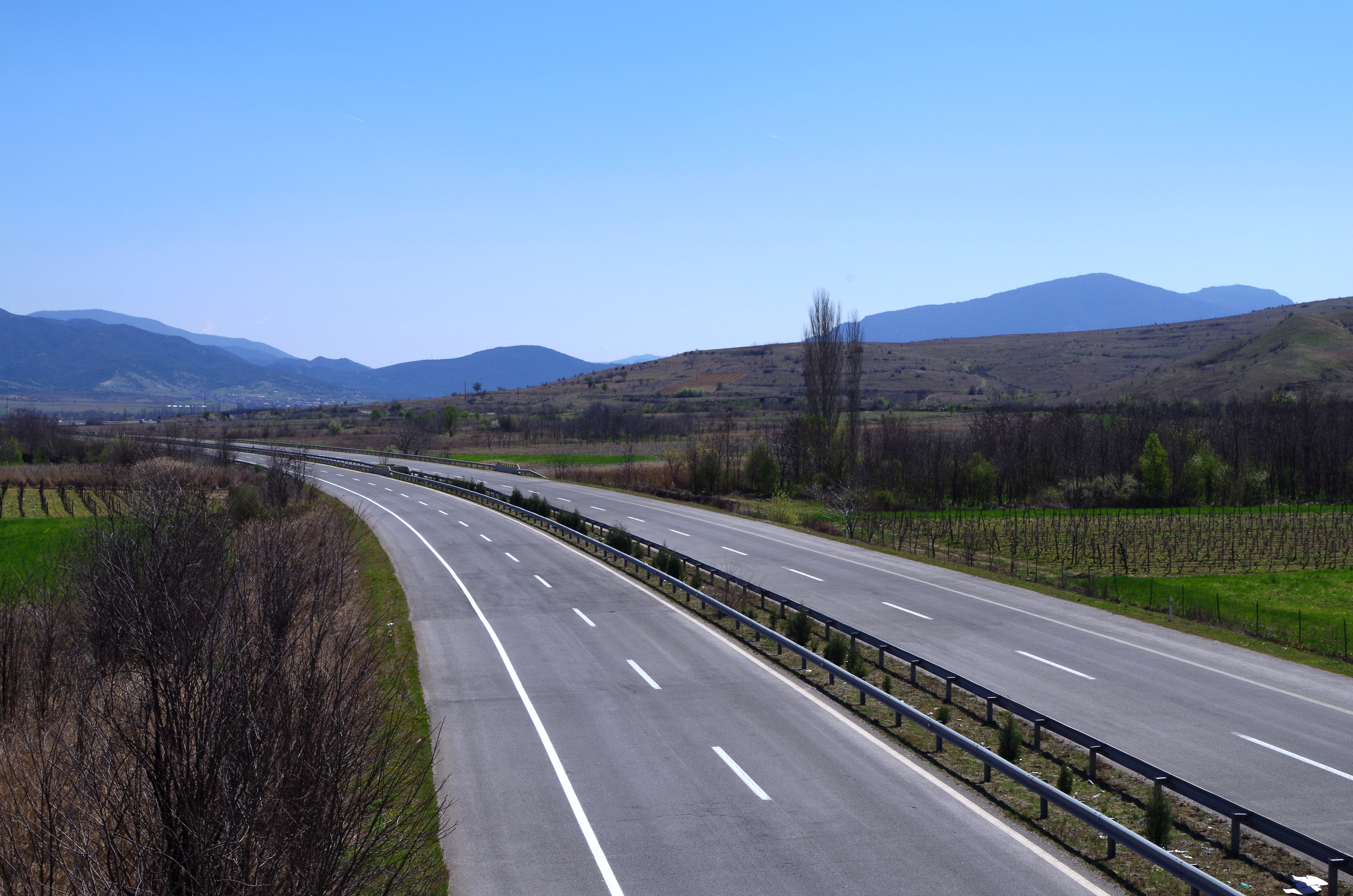 Rute Eropa E75 di Makedonia Utara