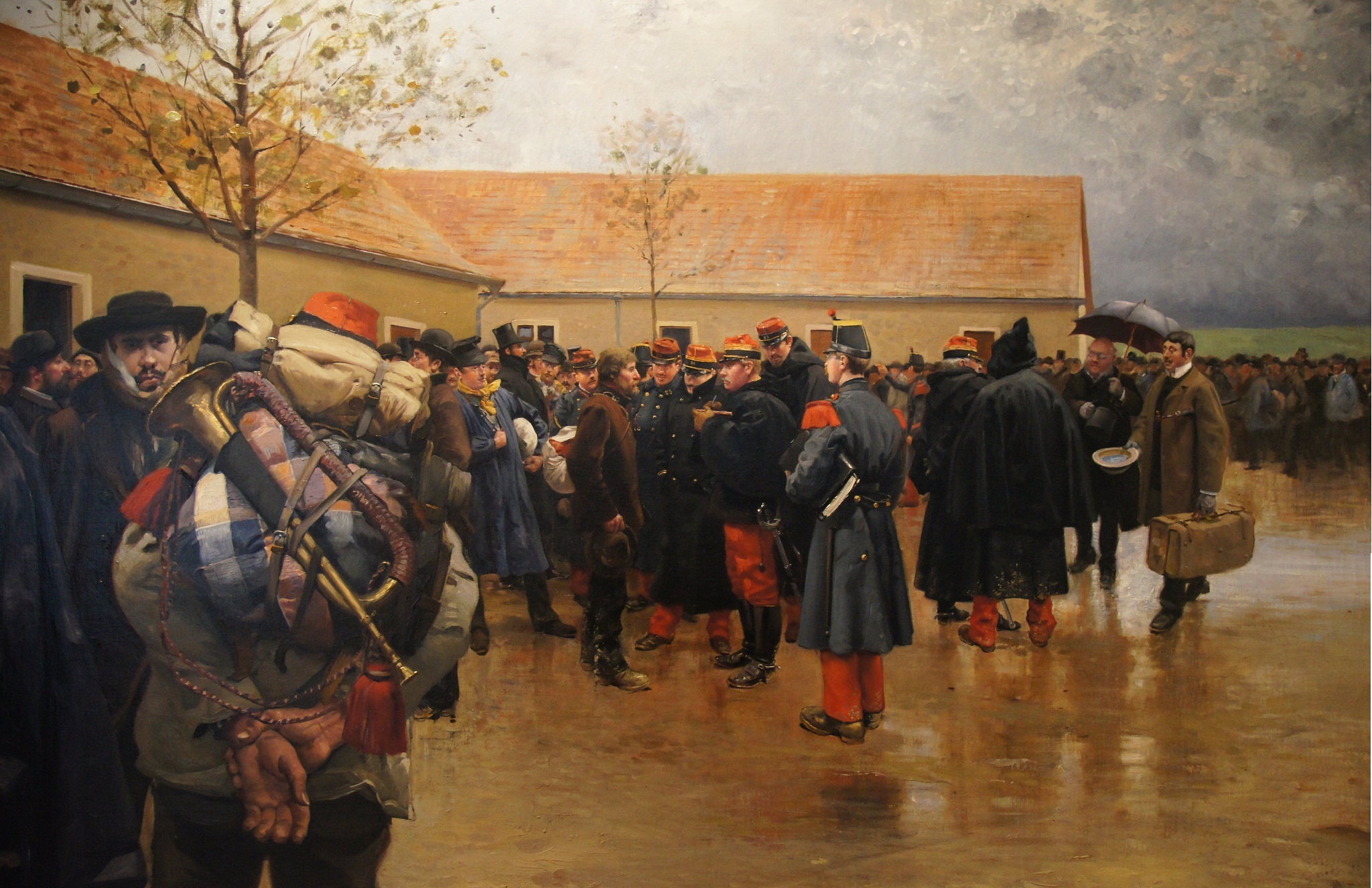 대규모 병사들의 그림