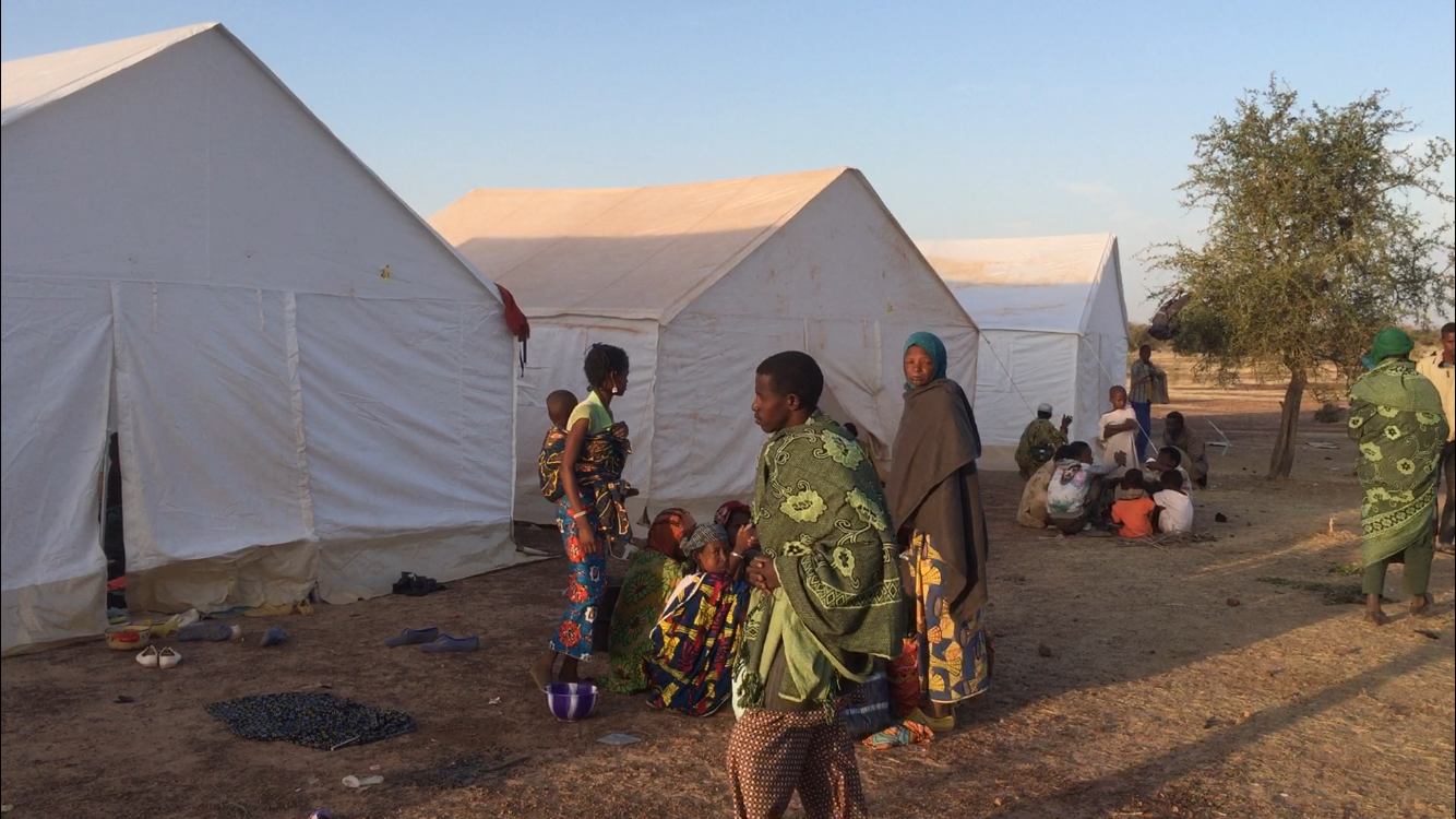 Warga sipil Fulani yang mengungsi setelah pembantaian Yirgou.